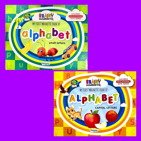 Brainy Magnets (Capital+Small) Letters Combo