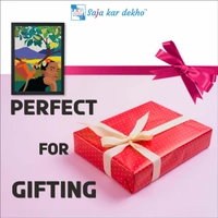 SAJA KAR DEKHO The Girl Photo With Garden Background High Quality Weather Resistant HD Wall Frame | 18 x 12 inch | - 18 X 12 inch