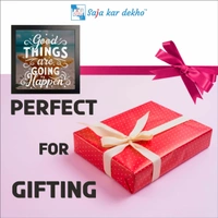 SAJA KAR DEKHO Good Things Are Going To Happen Motivation Quotes High Quality Weather Resistant HD Wall Frame | 12 x 12 inch | - 12 X 12 inch