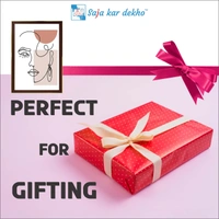 SAJA KAR DEKHO Girl Face In Line Art | Geometric Art High Quality Weather Resistant HD Wall Frame | 18 x 12 inch | - 18 X 12 inch