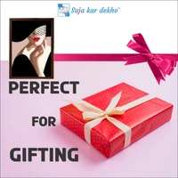 SAJA KAR DEKHO Girl Red Lips And Hat High Quality Weather Resistant HD Wall Frame | 18 x 12 inch | - 18 X 12 inch