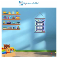saja kar dekho DAY OF THE WEEK (અઠવાડીયું) Wall Handing Poster For Kids | DAYS With Picture High Quality Weather Resistant HD Wall Poster | 30 x 48 inch | - 30 x 48 inch