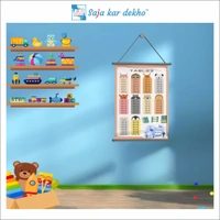 saja kar dekho TABLES  Wall Handing Poster For Kids | TABLES With Picture High Quality Weather Resistant HD Wall Poster | 30 x 48 inch | - 30 x 48 inch