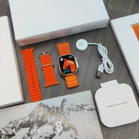 Apple  Master Copy Ultra Smart Watch - Neon Carrot
