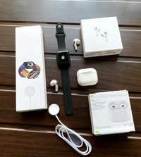 Apple  Smartwatch & Airpods Combo - Black