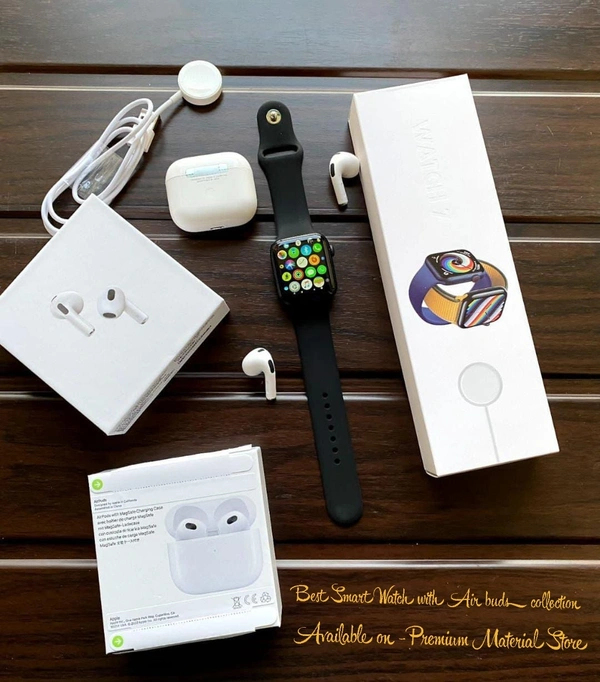 Apple  Smartwatch & Airpods Combo - Black