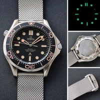 Omega Men Analog Watch Edition - Silver