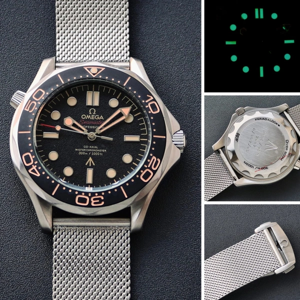 Omega Men Analog Watch Edition - Silver
