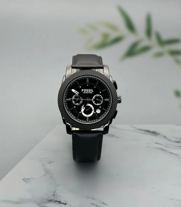 Fossil Analog Watch Collection For Men - Black