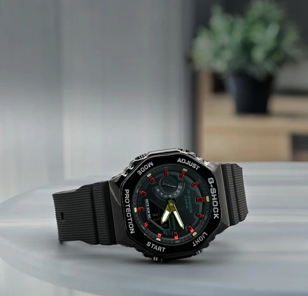 G- SHOCK Branded Analog Watch Collection - Black