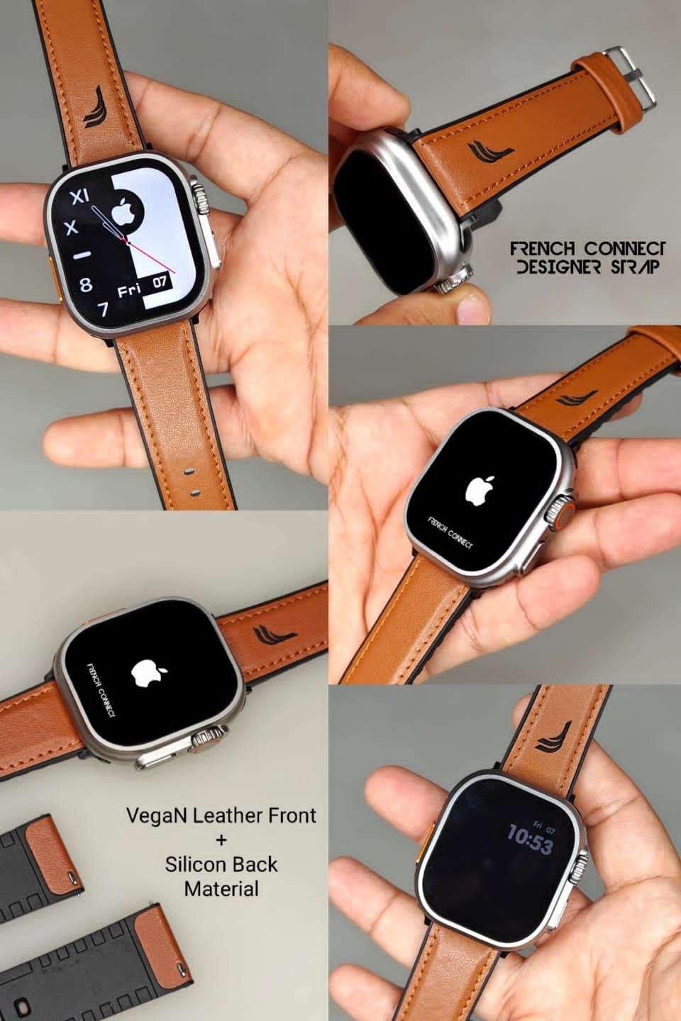 Apple Watch Ultra 2 GPS + Cellular, 49mm Titanium Case with Blue Ocean