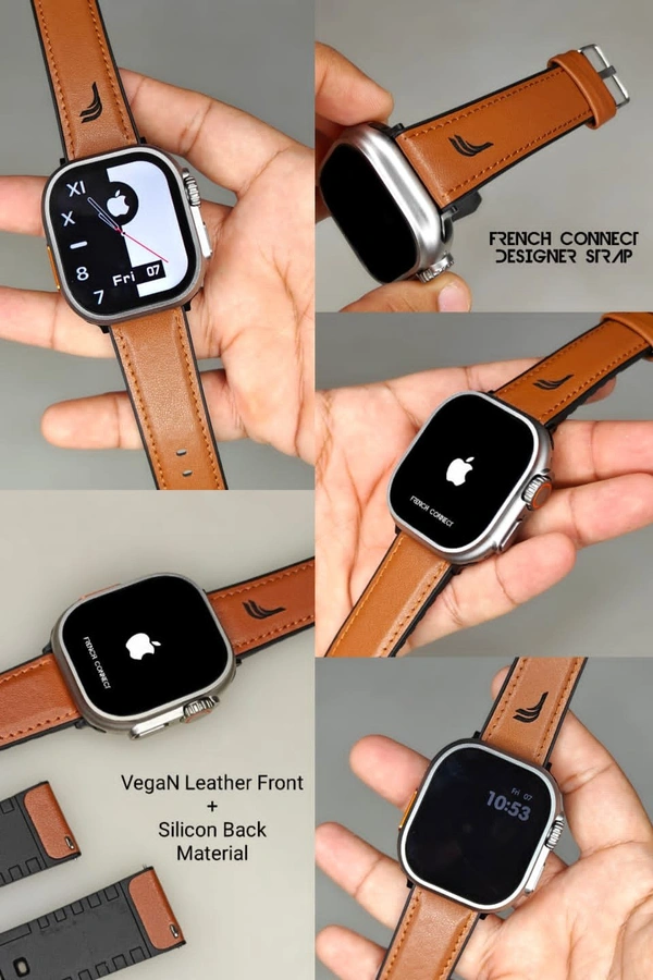 Apple  49MM Ultra Smart Watch French Connect Edition - Black