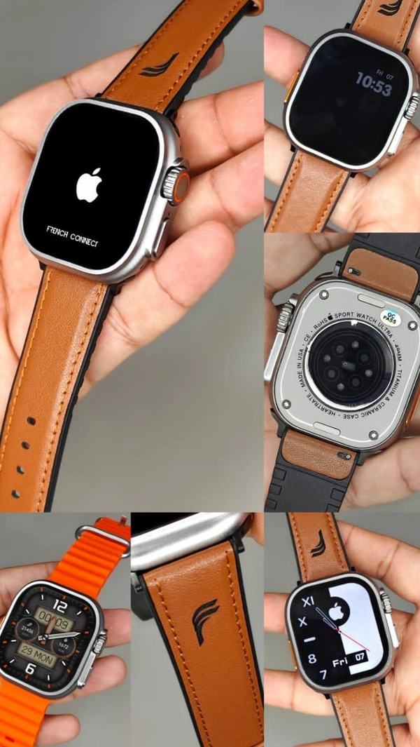 Apple  49MM Ultra Smart Watch French Connect Edition - Black