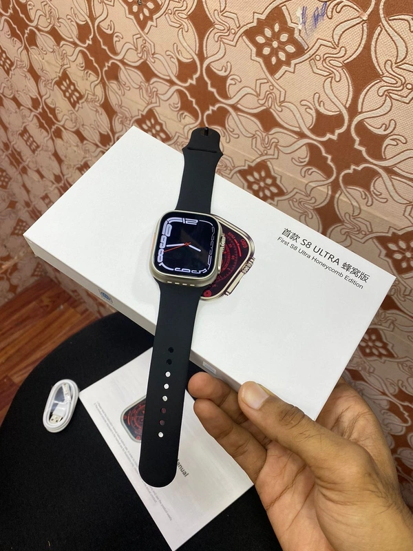 S8 Ultra Smartwatch  - Black