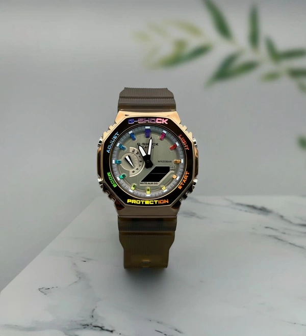 G-shock Water& Shock Resistant Analog Watch - Domino