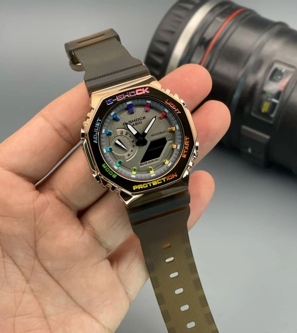 G-shock Water& Shock Resistant Analog Watch - Domino