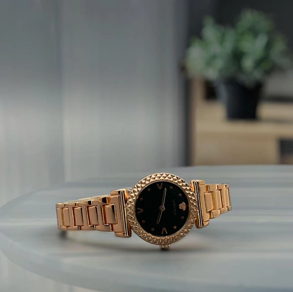 Versace Analog Watch For Women - Corn