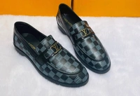 LV  Loafer Shoes For Men - Black, 8
