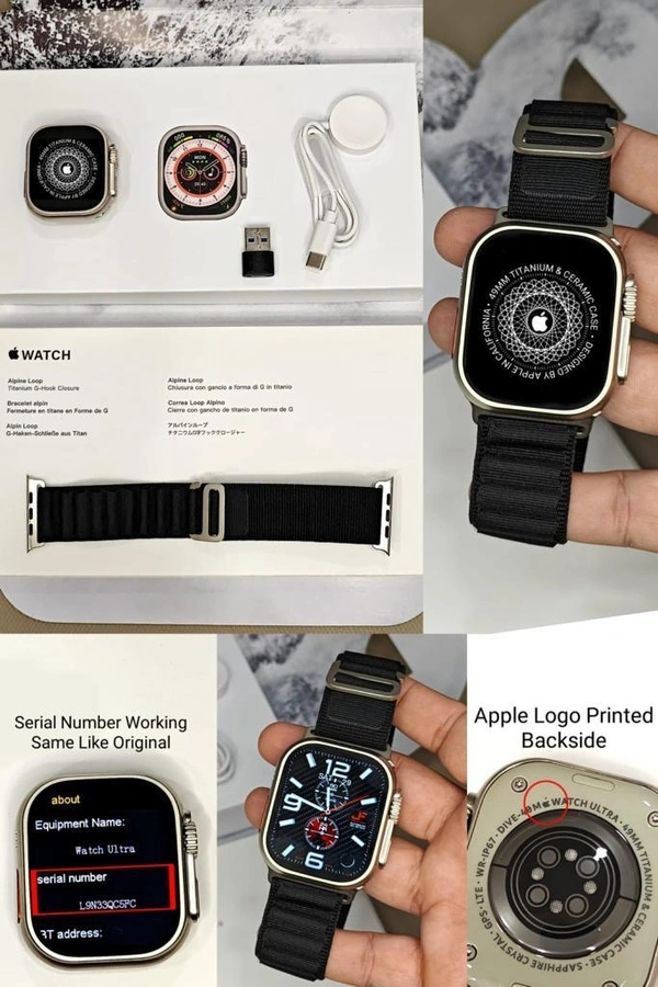 Apple  49mm Smart Ultra Watch - White