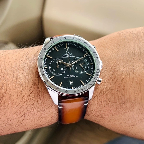 Omega Men Watch - Brown