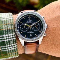 Omega Men Watch - Brown