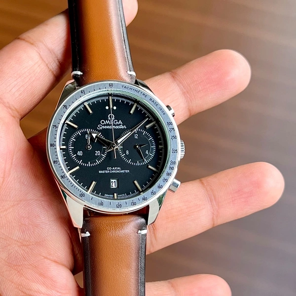 Omega Men Watch - Brown