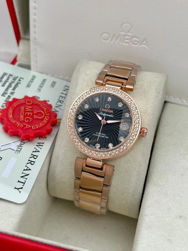 Omega Stylish Watch For Men - Silver Chalice