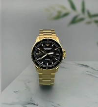 Emporio Armani Watch For Men - Gold