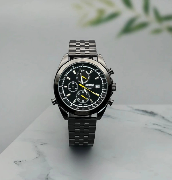 Seiko Watch - Black