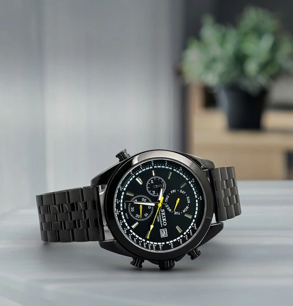 Seiko Watch - Black