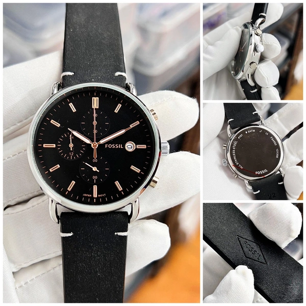 Fossil Watch For Men - Black