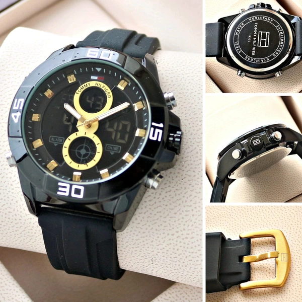 Tommy Hilfiger Men Watch - Black