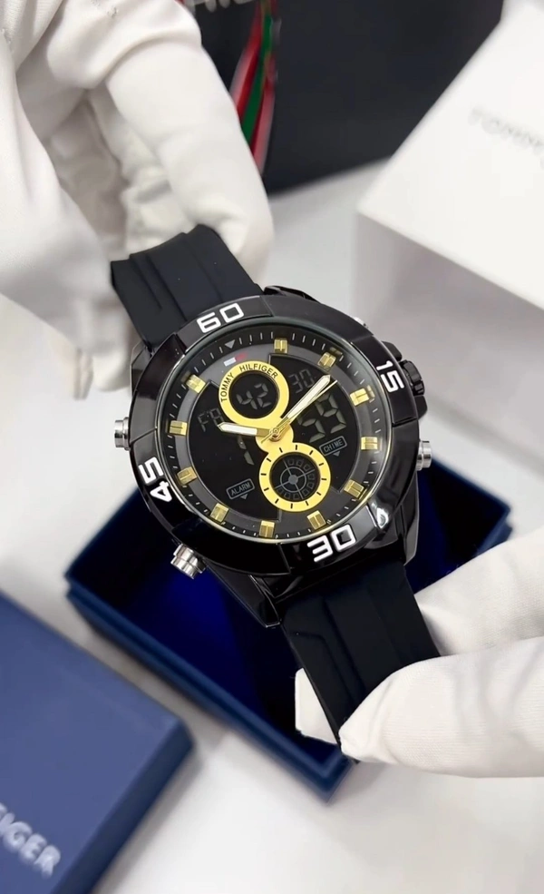 Tommy Hilfiger Men Watch - Black