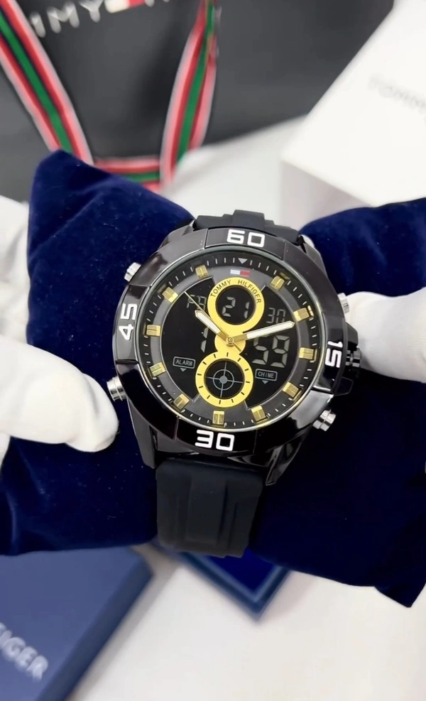 Tommy Hilfiger Men Watch - Black