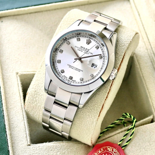 Rolex Men Watch - Silver