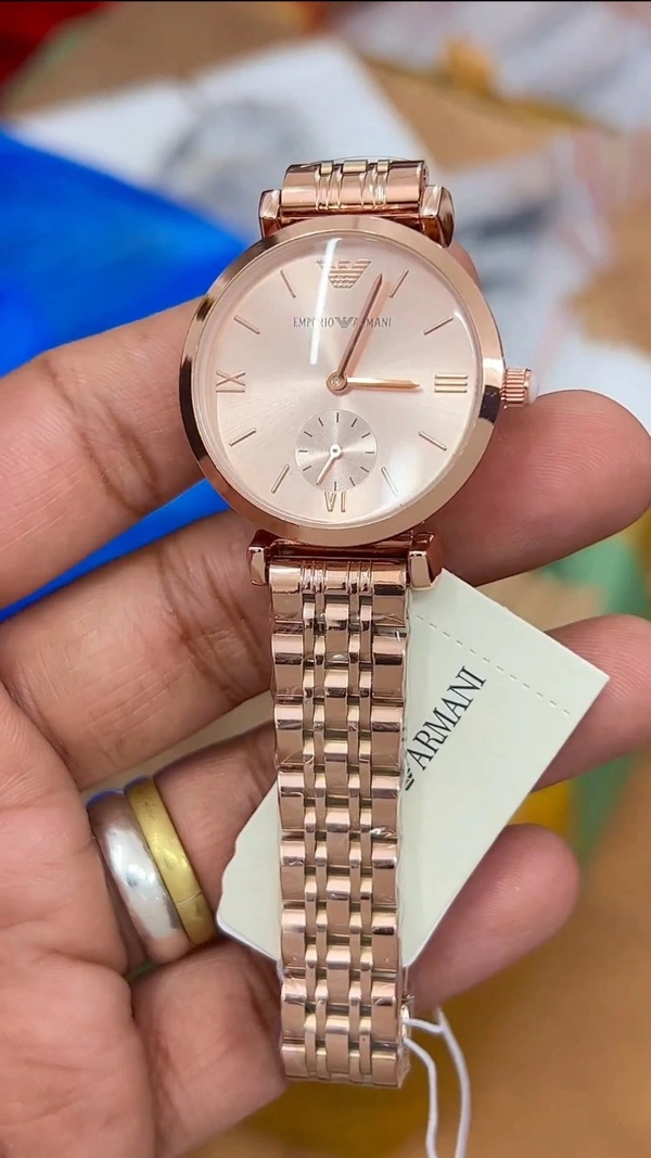 Emporio Armani Watch For Her - Gold