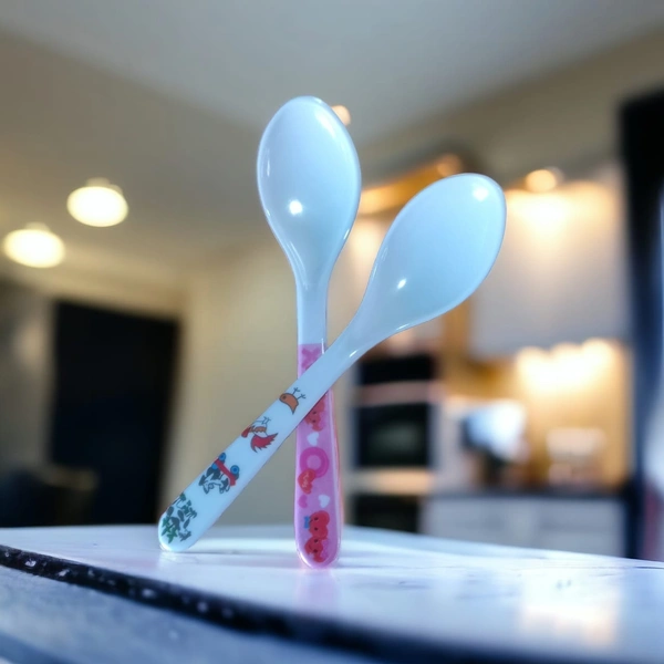 Disposabal spoon plaustic spoon pack of 10