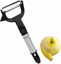 Stainless Steel Multi-Functional 3-in-1 Vegetable & Fruit Peeler with Sharp Blade | Julienne, Slice & Peel | Kitchen Tool"