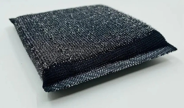 Hardees Kitchen Utensil Scrubber Sponge, Steel Scrubber for Dish Wash & Utensils, Wipes Stainless Steel Scrub (Medium, Pack of 6)