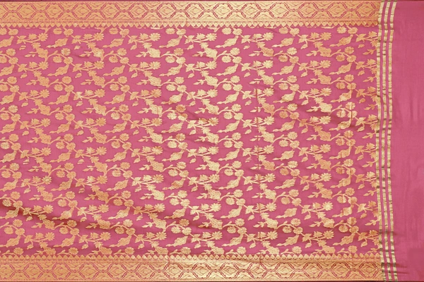 Kalaa Varsha Sarees Kalaa Varsha Banarasi Dupatta (DP203a_Dark Peach)