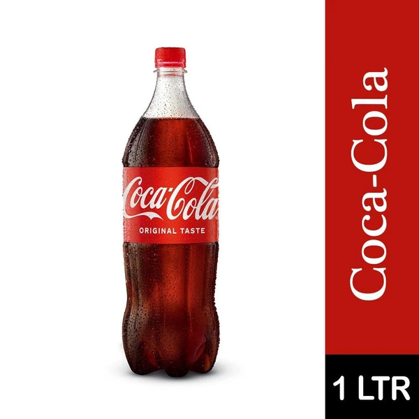 Coca-Cola Colddrink कोका-कोला कोल्ड ड्रिंक - 1L