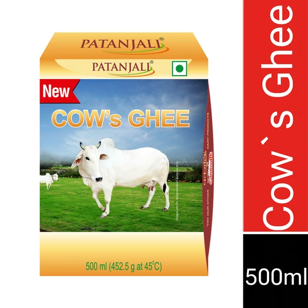 गाय का सुध  घी  (पतंजलि) Patanjali Ghee  - 500ml