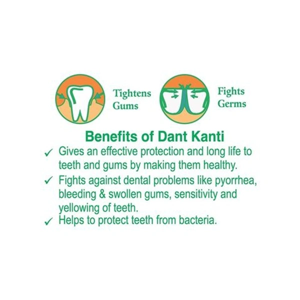दंत कांति Natural Toothpaste - 100g