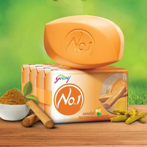 Godrej No.1 हल्दी चंदन साबुन Sabun  - 4*150g