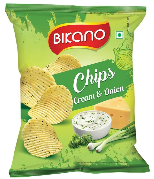 Bikano Chips Cream S Onion  - 45g