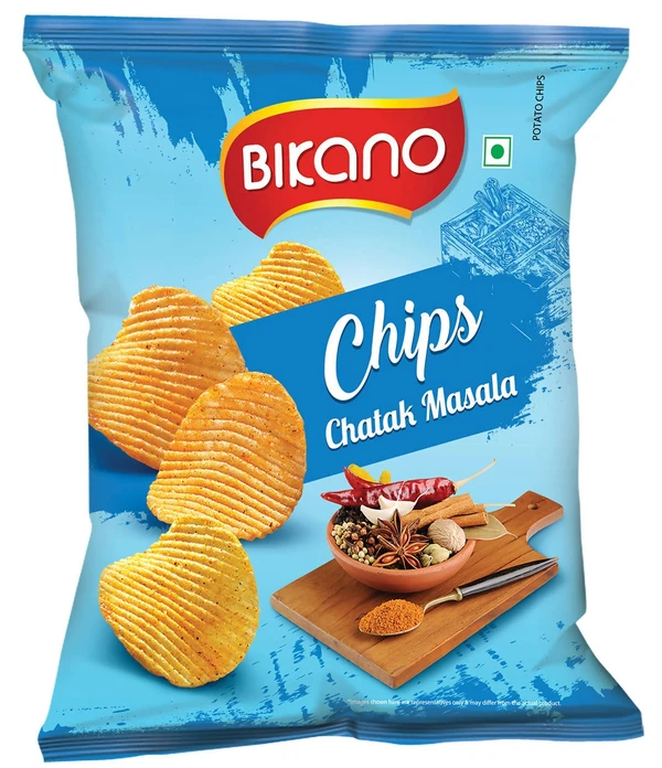 Bikano Chips Chatak Masala  - 1Ps, 44g