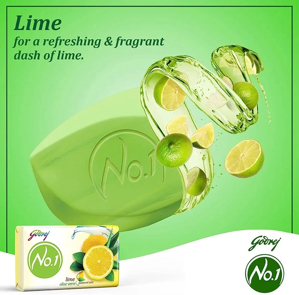 Godrej No.1 Iime Aloevera साबुन Sabun 