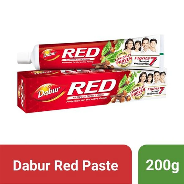 DABUR Red PASTE डाबर Red पेस्ट - 200g, Jaldi Oreder Kro Bas 2ps Bach