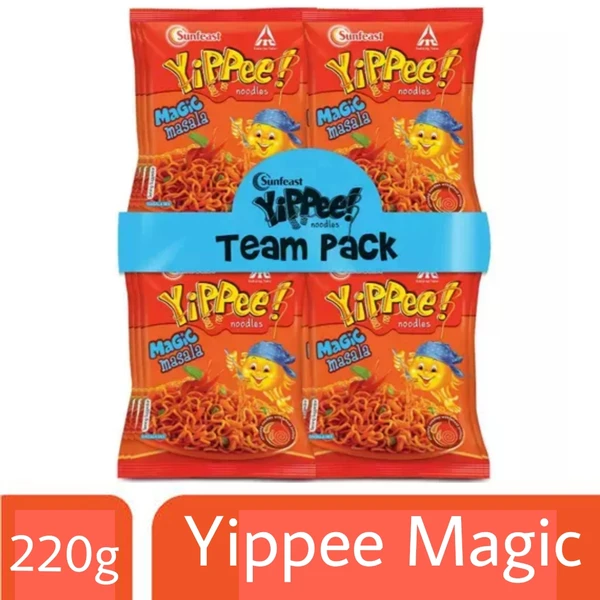 Yippee Magic Masala  Yippee Team Pack  - 220g