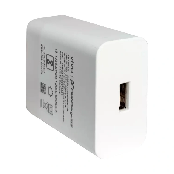 Vivo 44 Watt Original Charger - White
